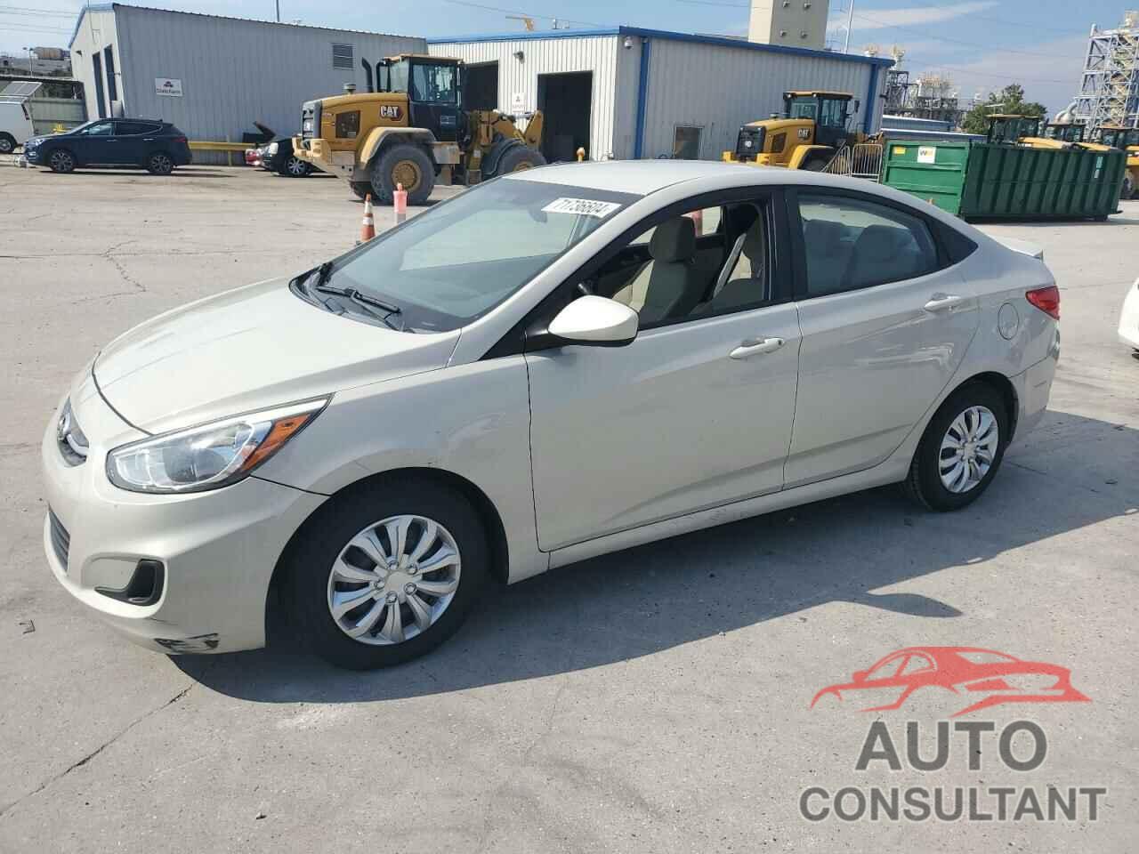 HYUNDAI ACCENT 2017 - KMHCT4AE8HU260216