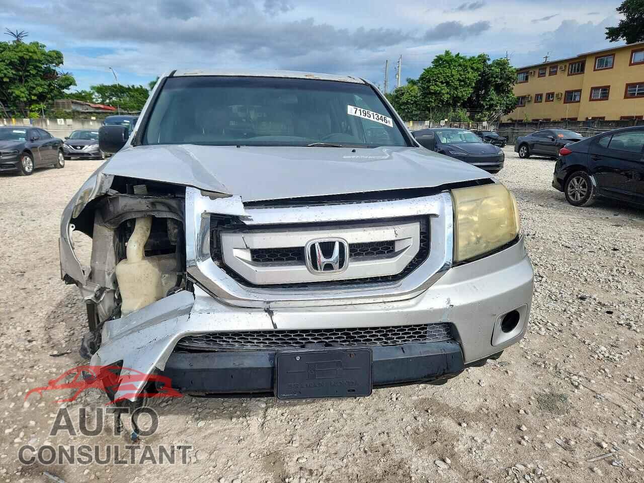 HONDA PILOT 2009 - 5FNYF38259B004181