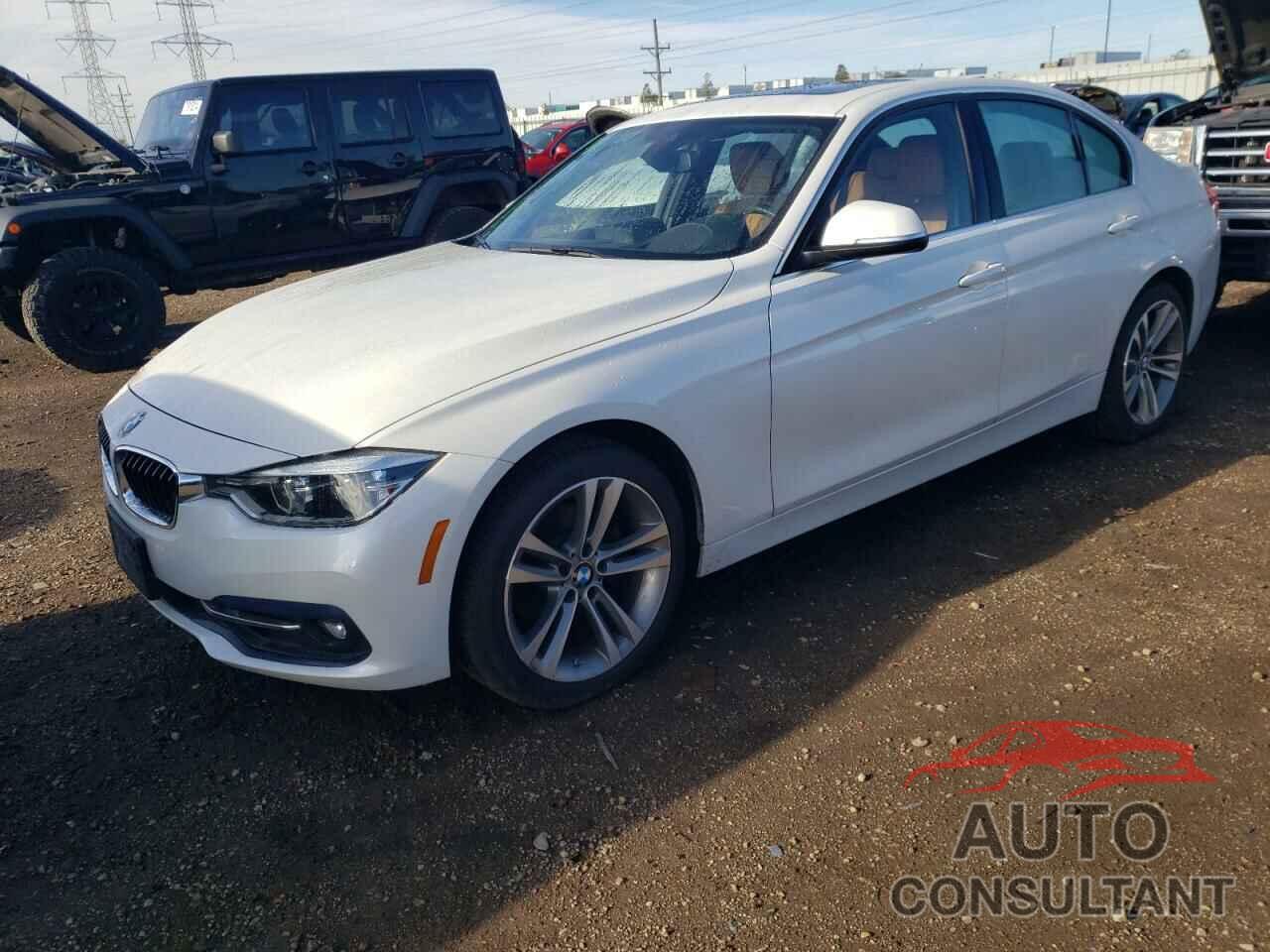 BMW 3 SERIES 2018 - WBA8D9G57JNU71416