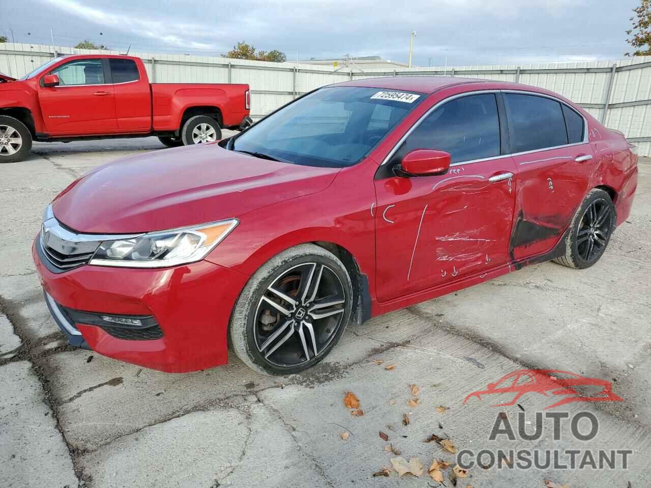 HONDA ACCORD 2016 - 1HGCR2F68GA150955