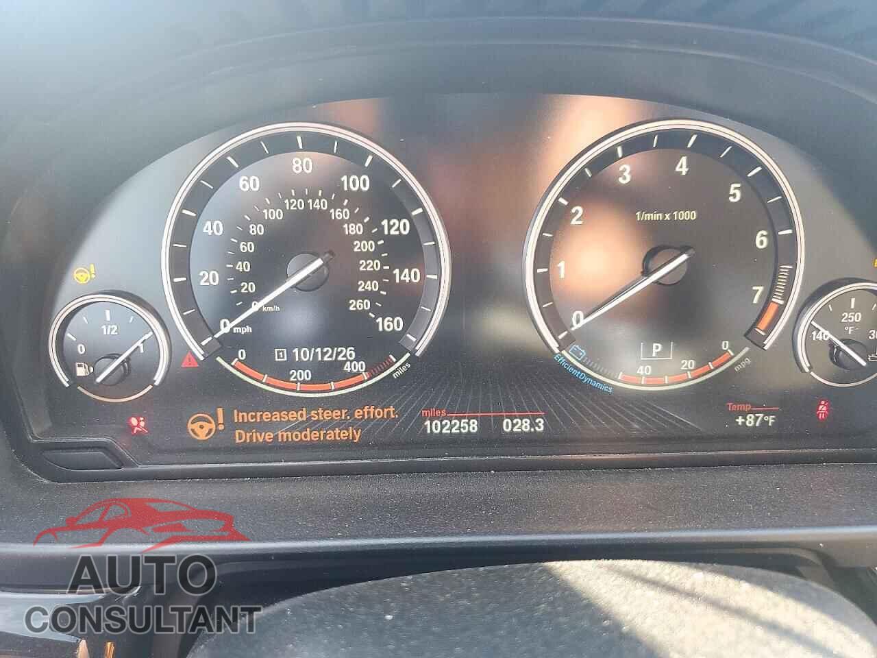BMW 5 SERIES 2016 - WBA5A7C54GG151554