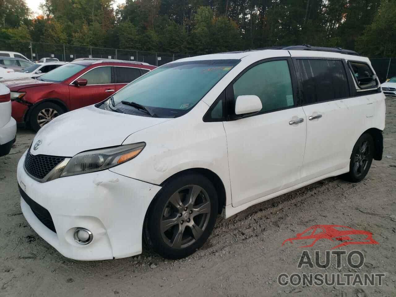 TOYOTA SIENNA 2017 - 5TDXZ3DC5HS787160