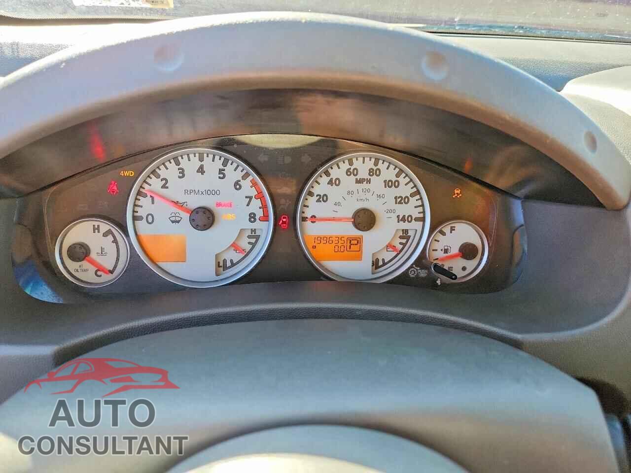 NISSAN FRONTIER 2012 - 1N6AD0EV1CC478117