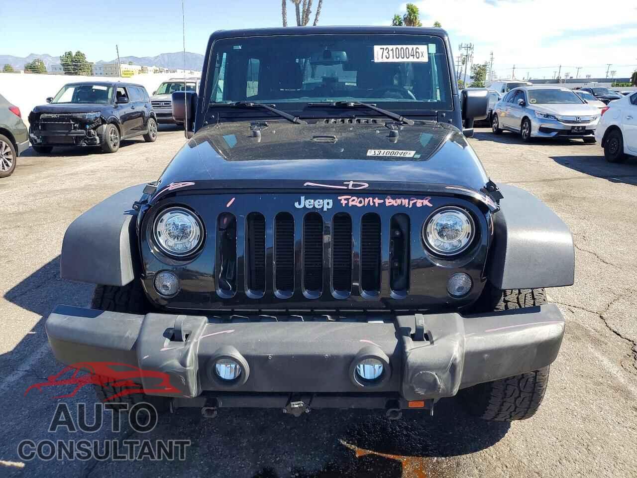 JEEP WRANGLER 2017 - 1C4BJWFG3HL666504