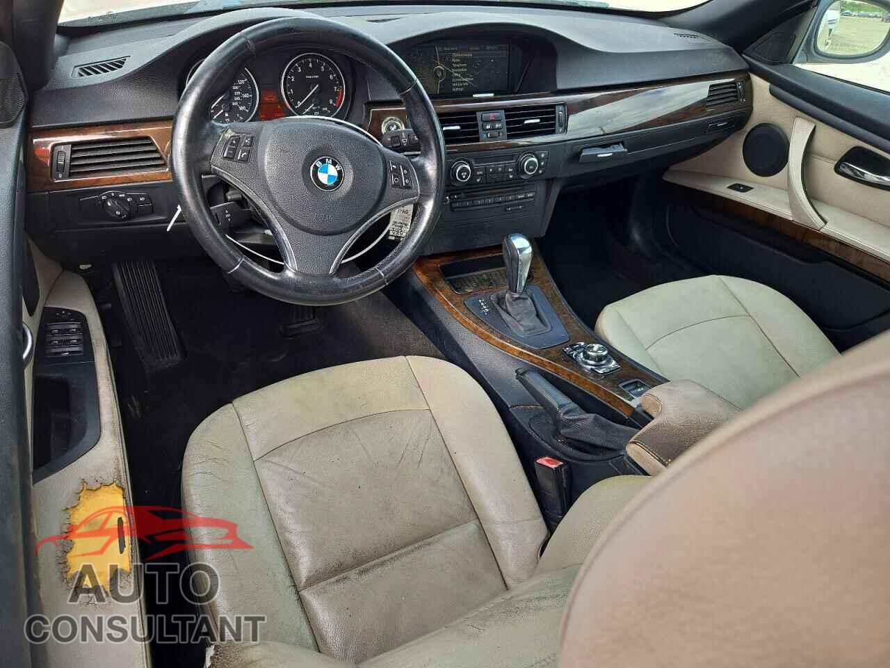 BMW 3 SERIES 2012 - WBADW3C5XCE821684