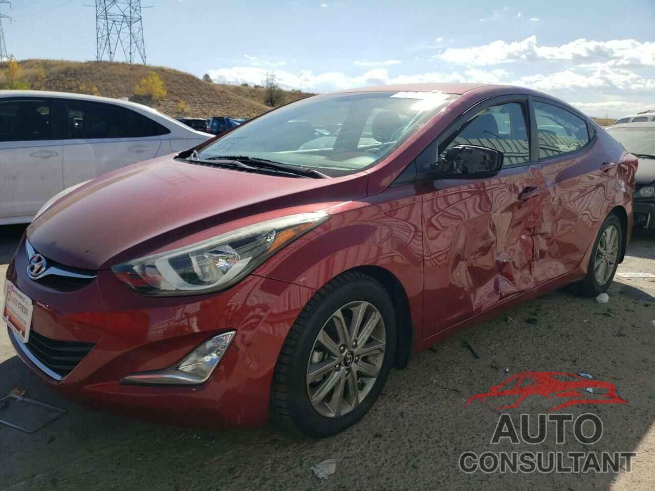 HYUNDAI ELANTRA 2016 - 5NPDH4AE4GH723066