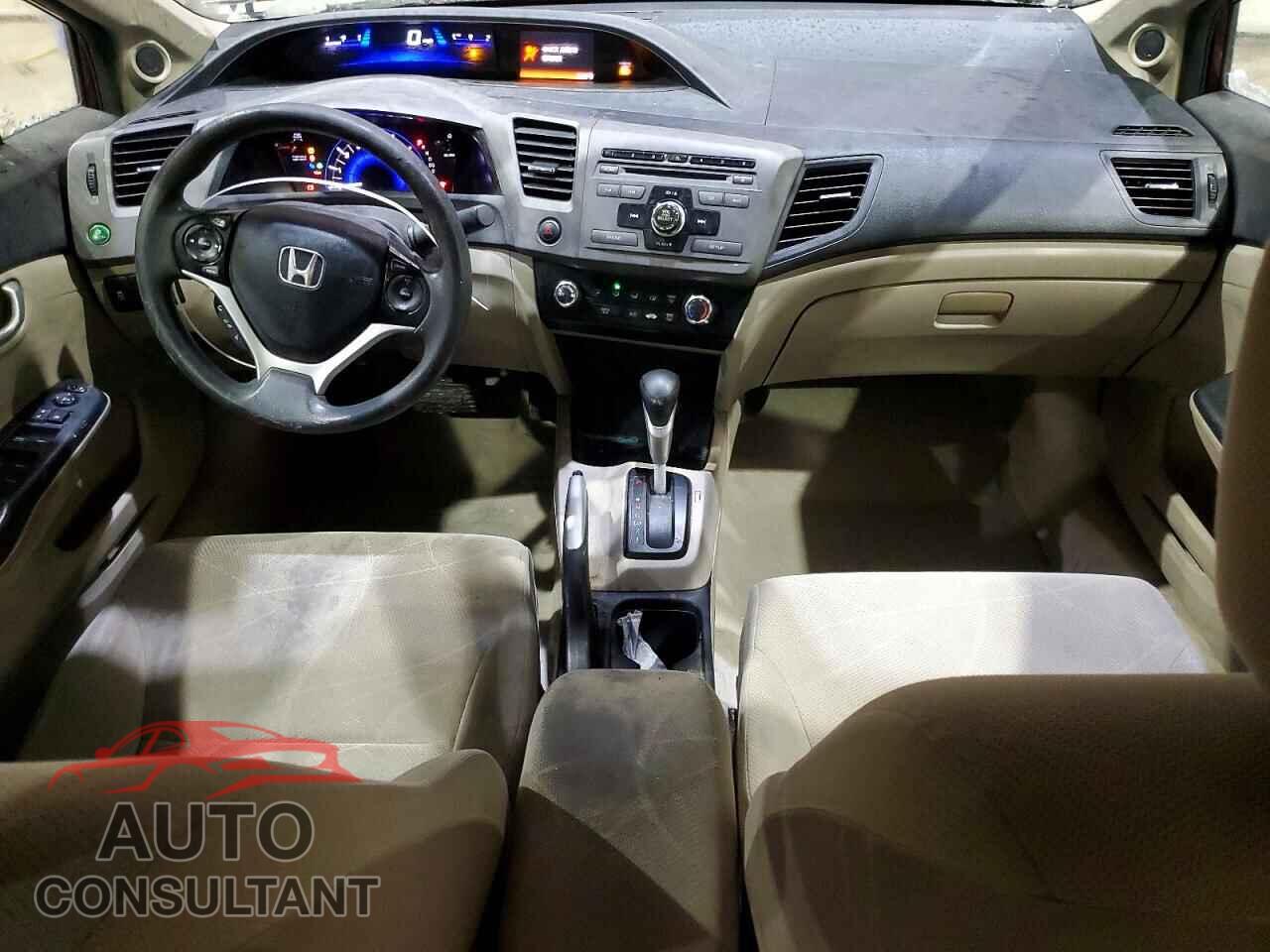 HONDA CIVIC 2012 - 2HGFB2F88CH539383