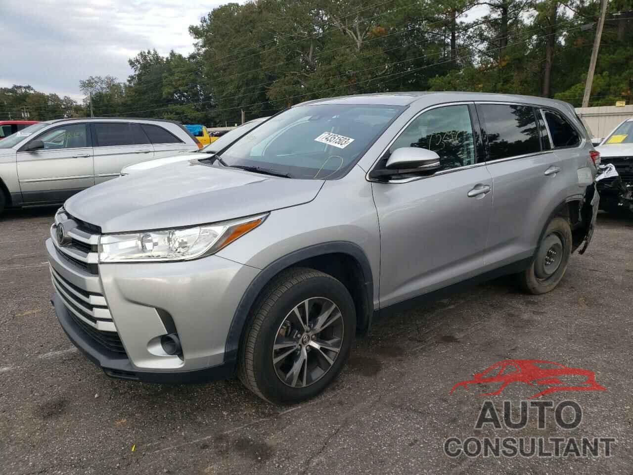 TOYOTA HIGHLANDER 2019 - 5TDZZRFH3KS363844