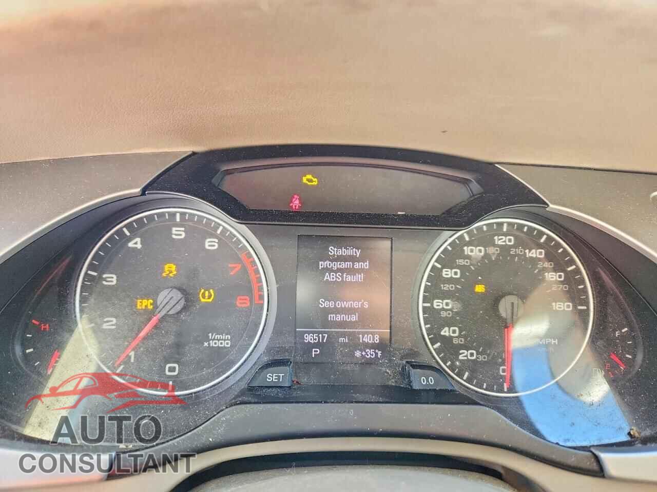 AUDI A4 2012 - WAUJFBFL9CA034529