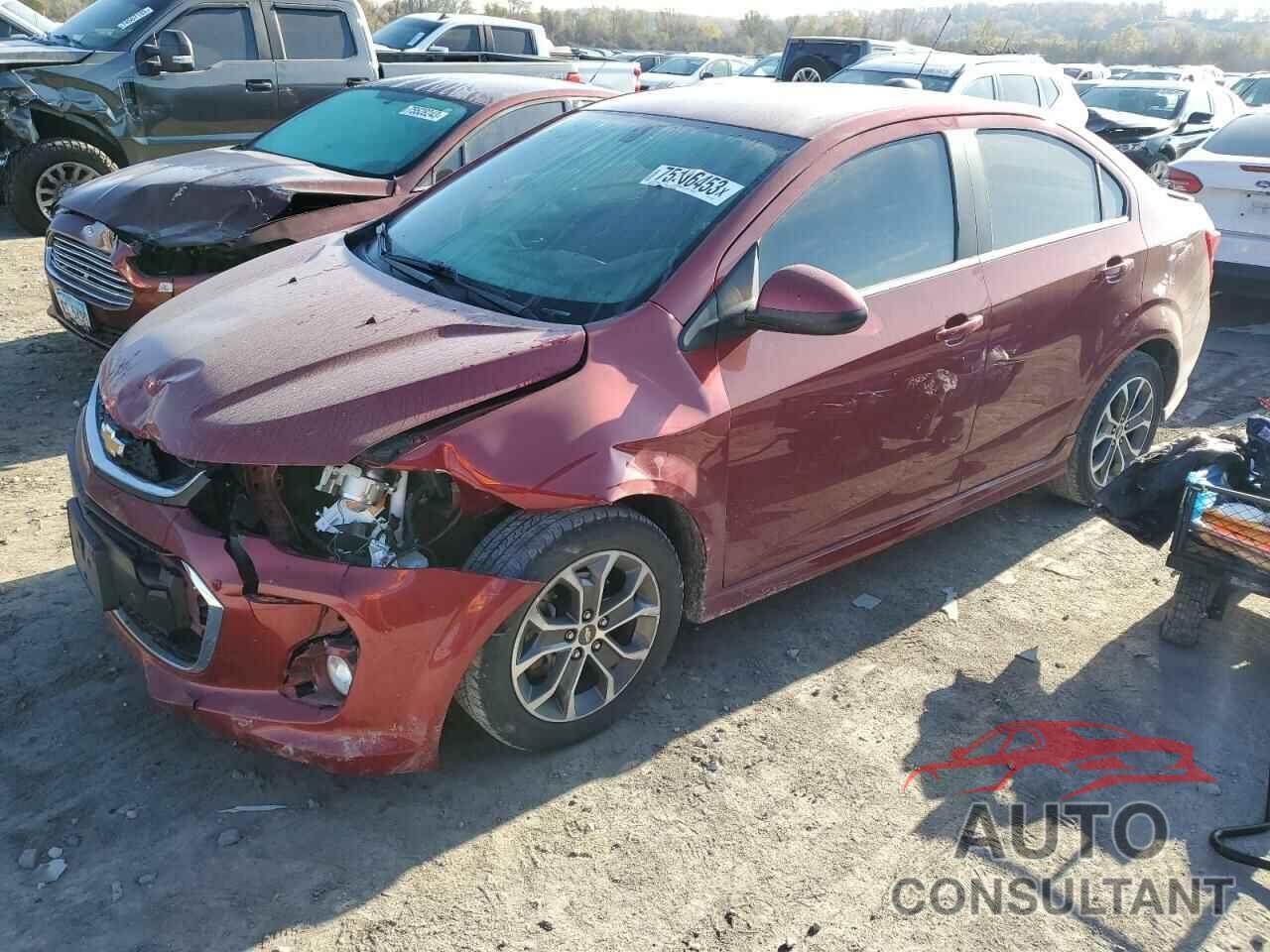 CHEVROLET SONIC 2017 - 1G1JD5SH3H4127427