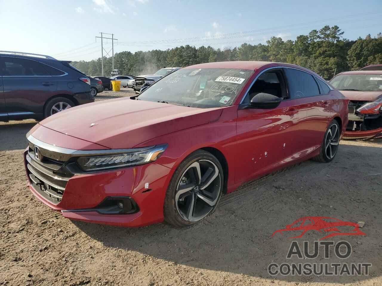 HONDA ACCORD 2021 - 1HGCV1F38MA026238