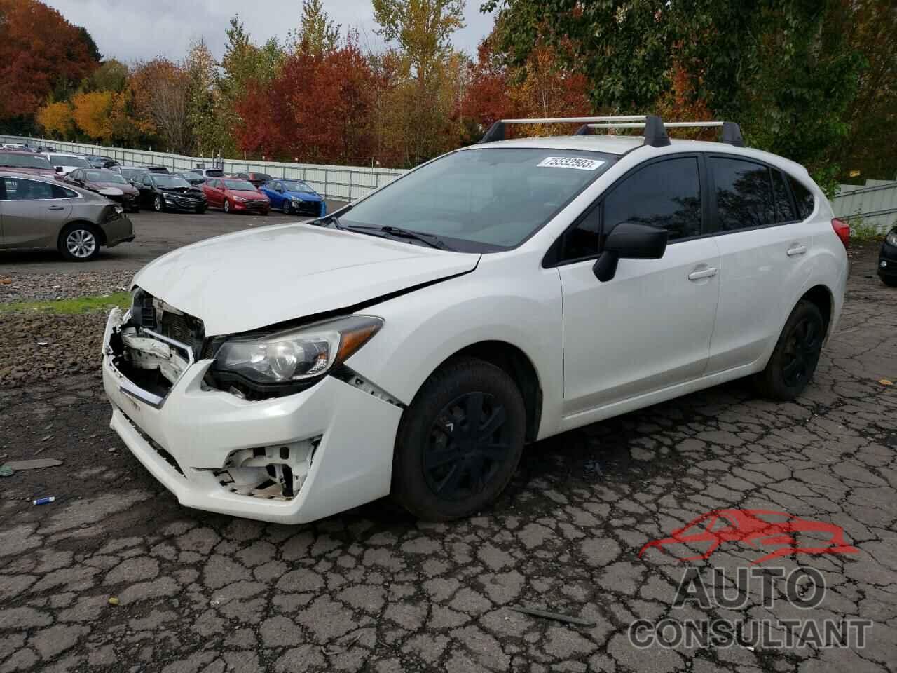 SUBARU IMPREZA 2016 - JF1GPAA61GH305706