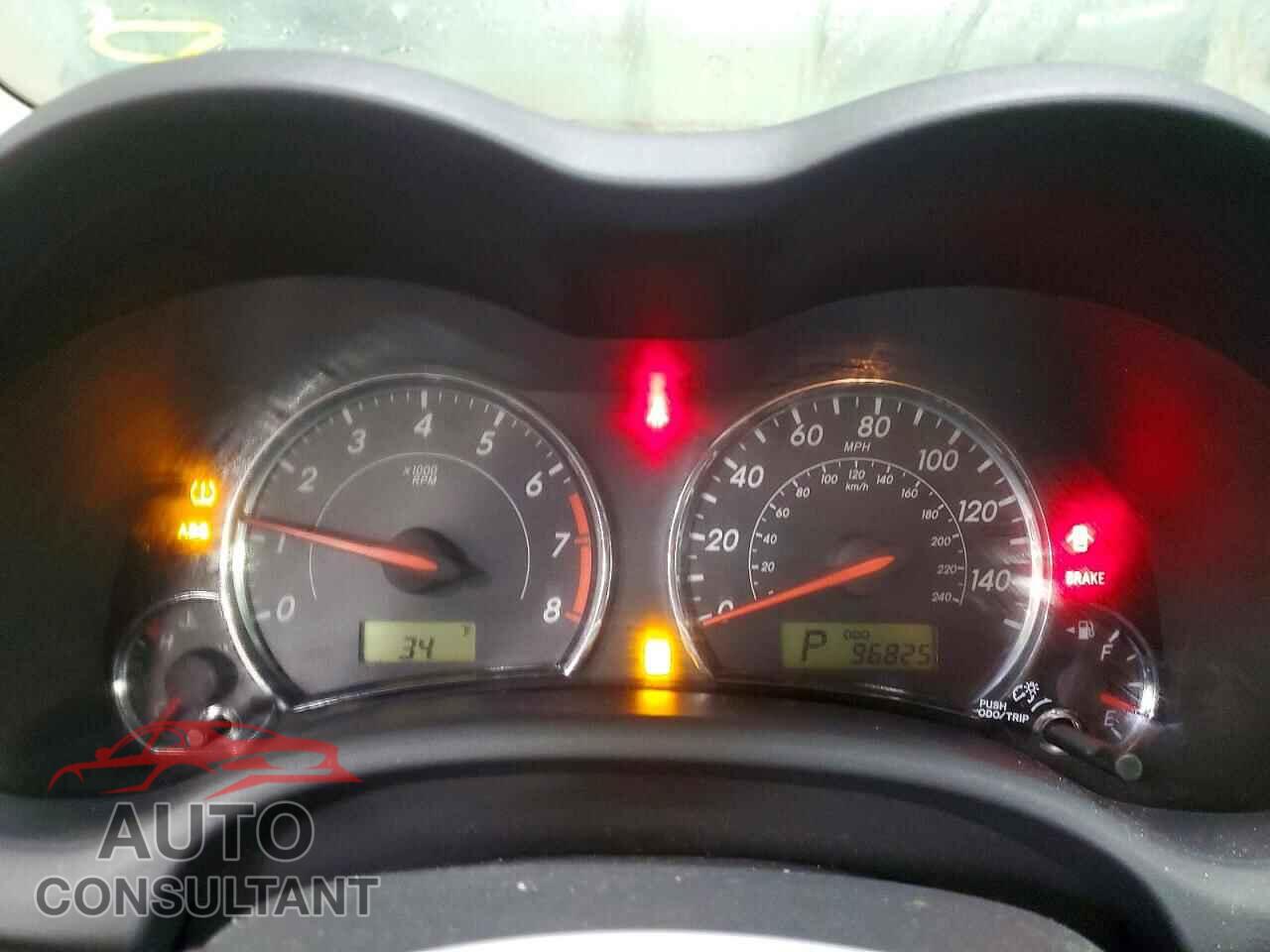TOYOTA COROLLA 2012 - 5YFBU4EE8CP044041