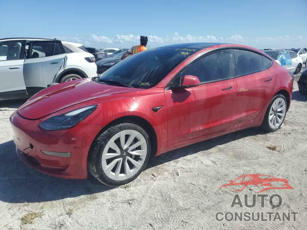 TESLA MODEL 3 2022 - 5YJ3E1EB1NF328695