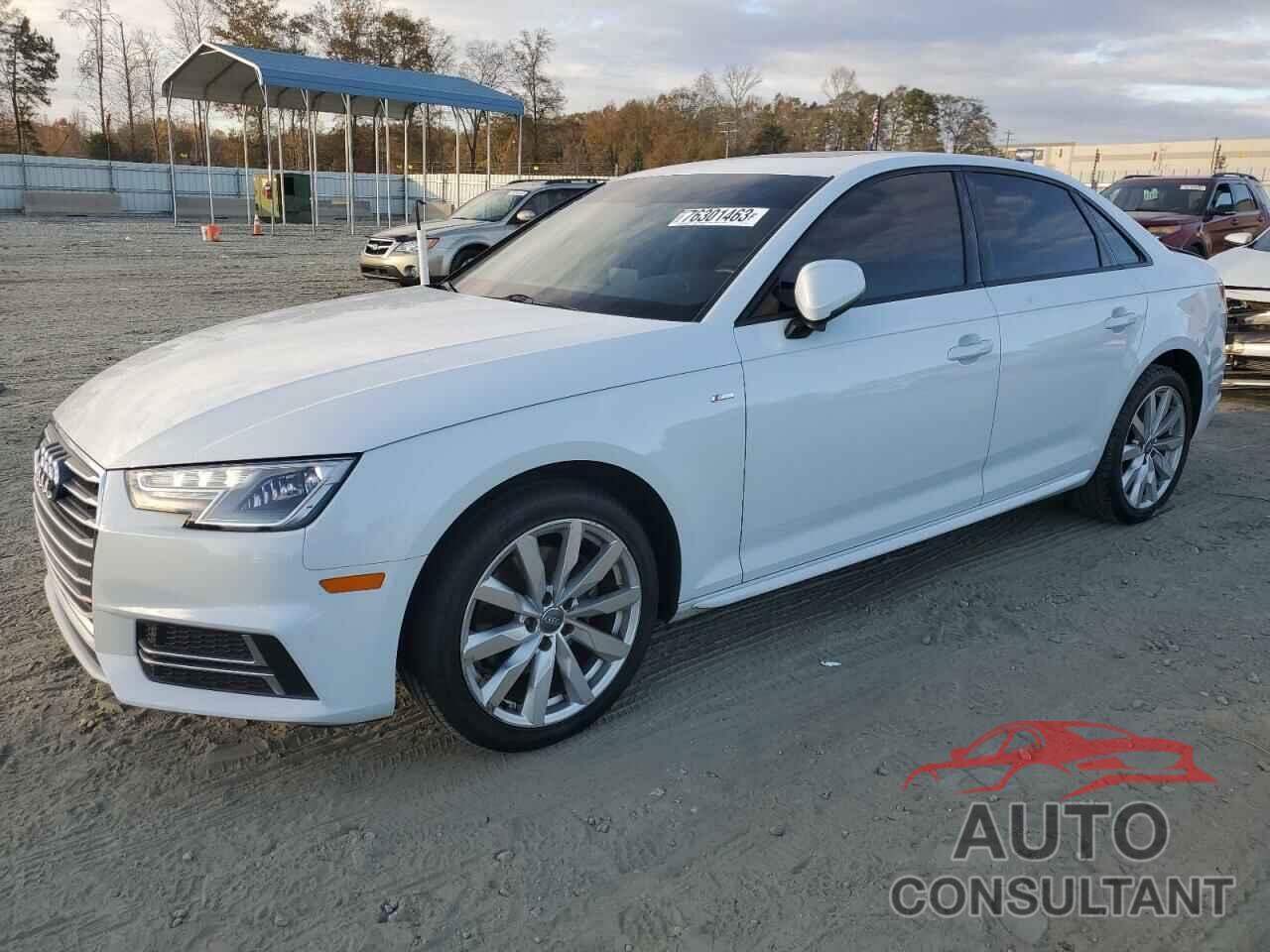 AUDI A4 2018 - WAUKMAF4XJA125142