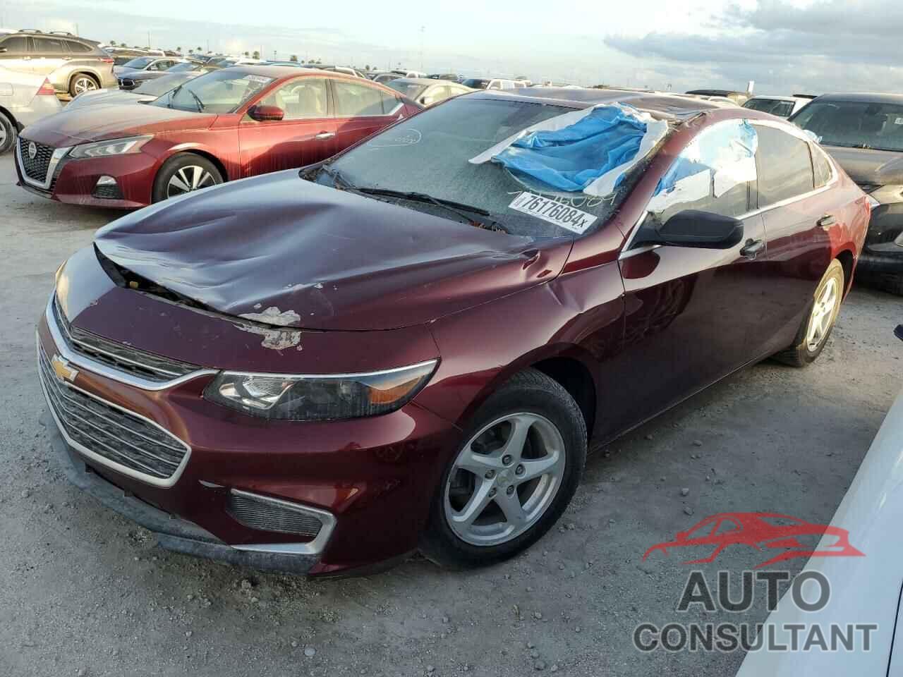 CHEVROLET MALIBU 2016 - 1G1ZB5ST6GF290976