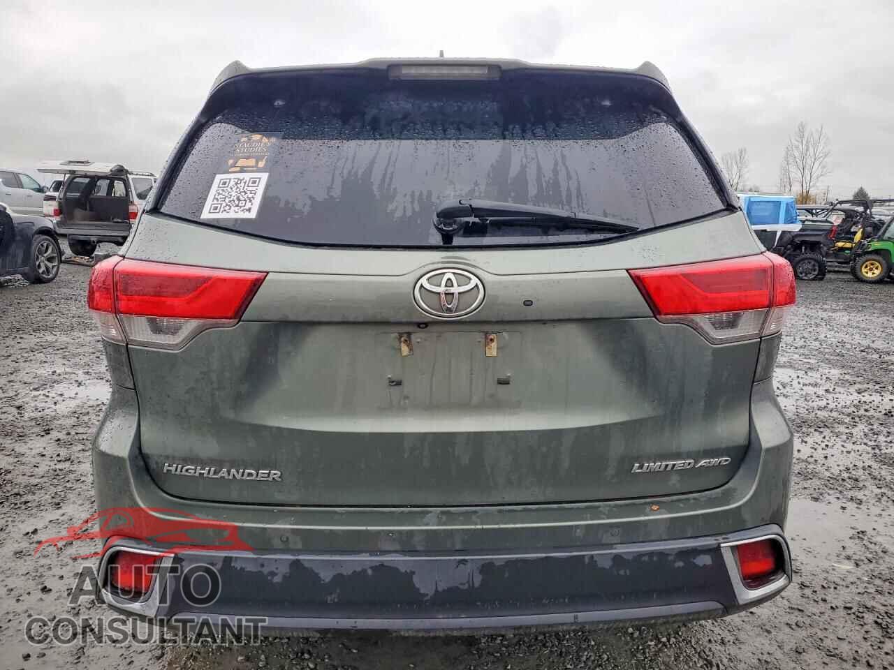 TOYOTA HIGHLANDER 2017 - 5TDDZRFH2HS451772