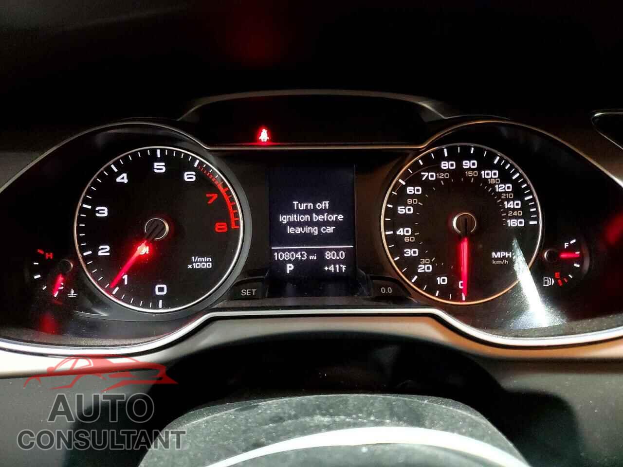AUDI A4 2013 - WAUFFAFL5DN018063