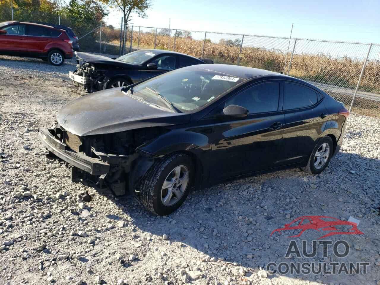 HYUNDAI ELANTRA 2014 - 5NPDH4AEXEH505582