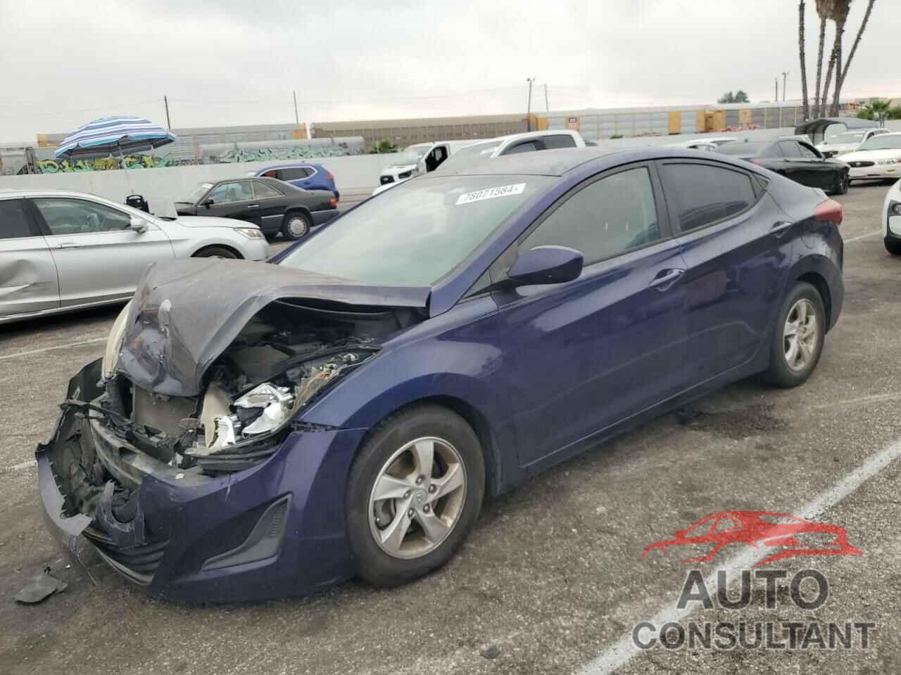 HYUNDAI ELANTRA 2014 - 5NPDH4AE7EH480947