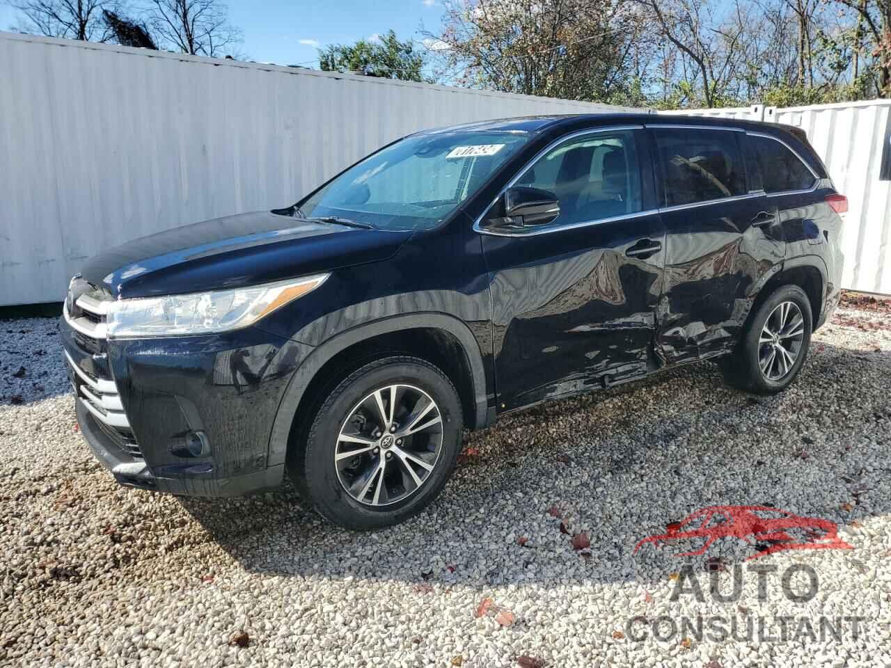 TOYOTA HIGHLANDER 2019 - 5TDZARFH6KS048723