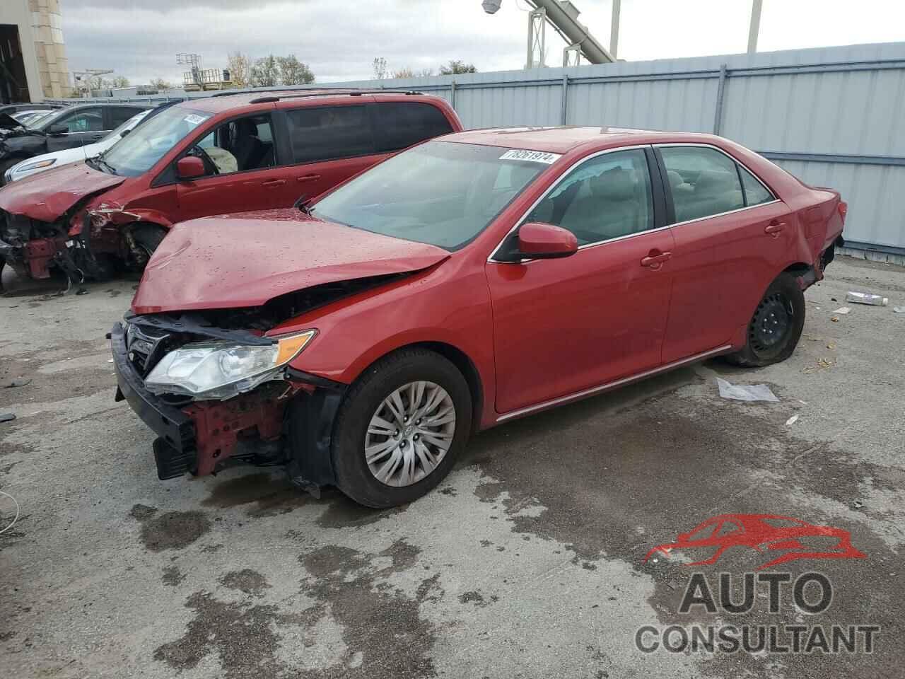 TOYOTA CAMRY 2013 - 4T4BF1FK6DR278956