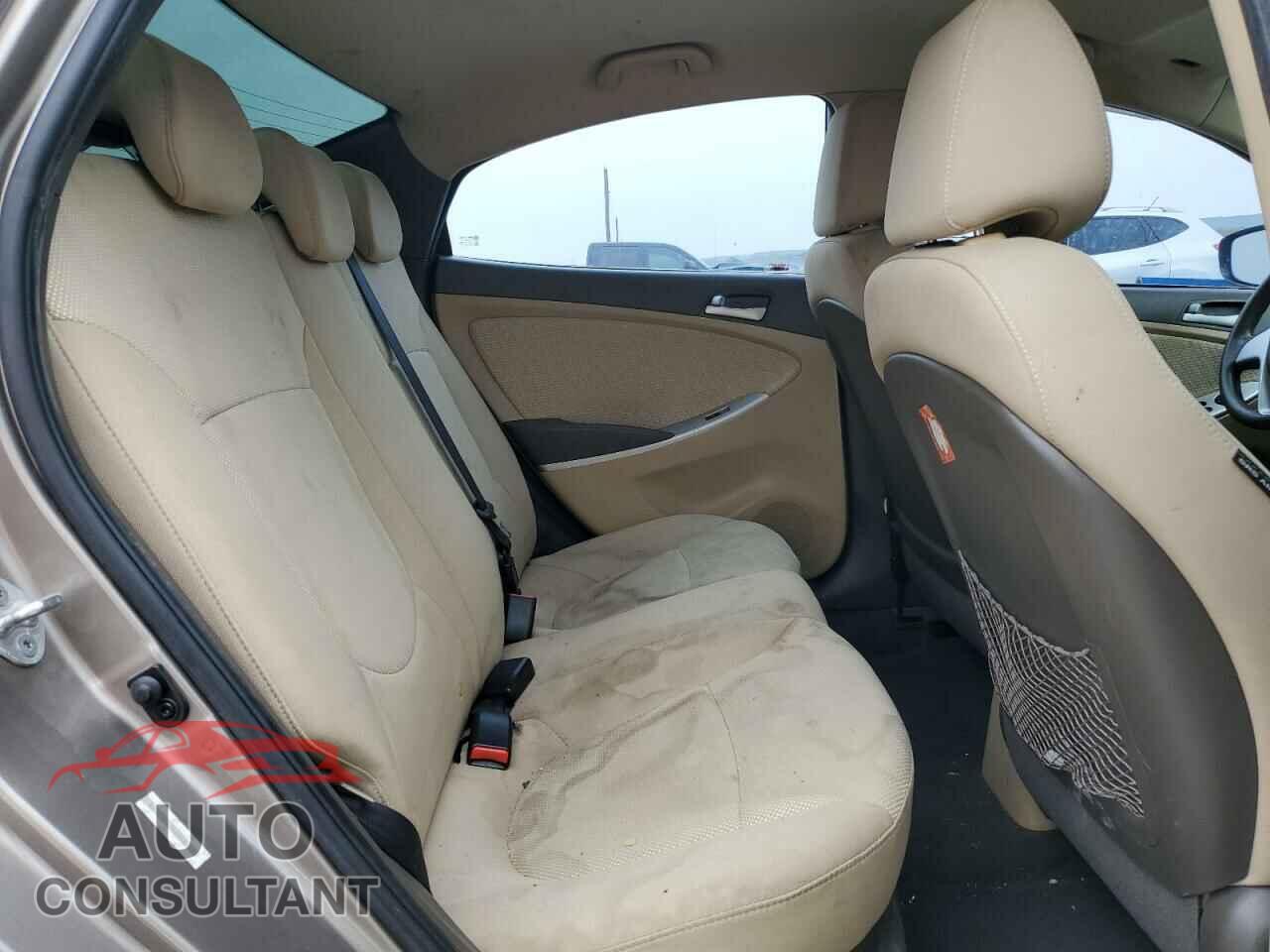 HYUNDAI ACCENT 2013 - KMHCT4AE6DU464488