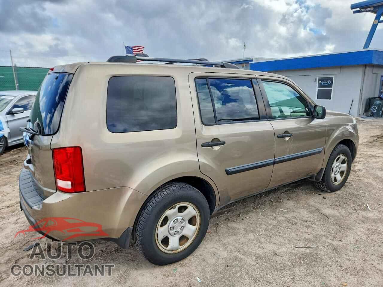 HONDA PILOT 2011 - 5FNYF3H25BB006079