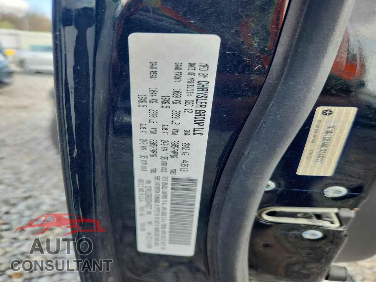 JEEP COMPASS 2013 - 1C4NJCBA6DD244227