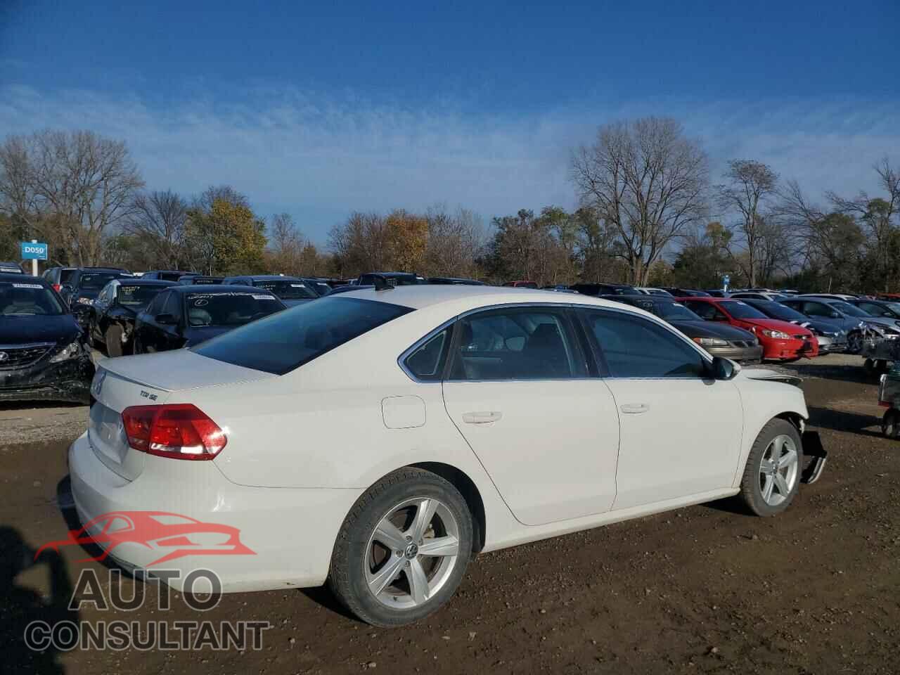 VOLKSWAGEN PASSAT 2012 - 1VWBN7A36CC093246