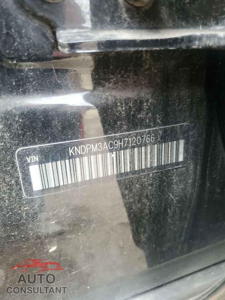 KIA SPORTAGE 2017 - KNDPM3AC9H7120766