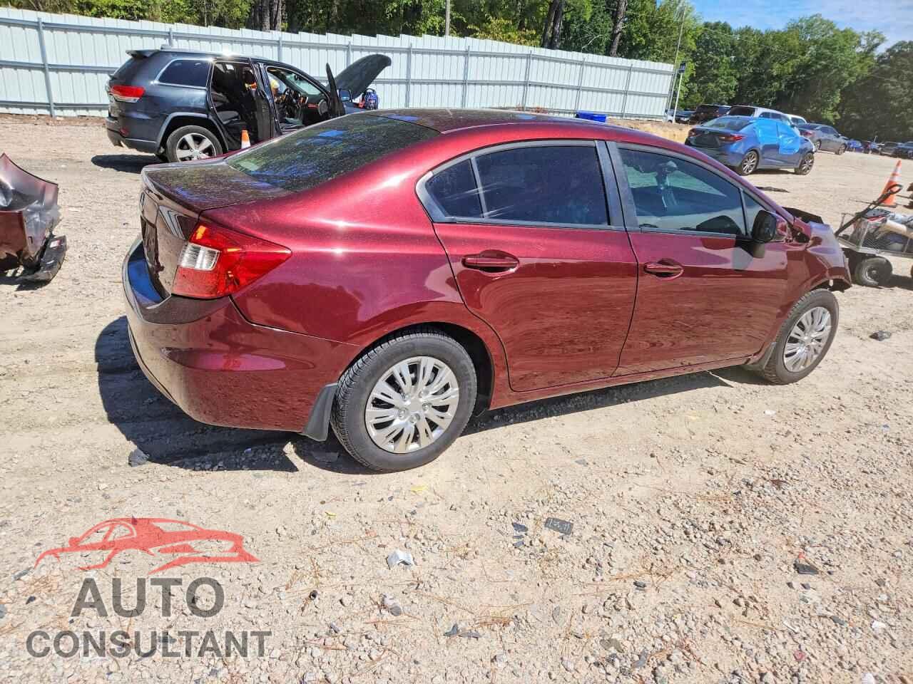 HONDA CIVIC 2012 - 19XFB2F58CE031589