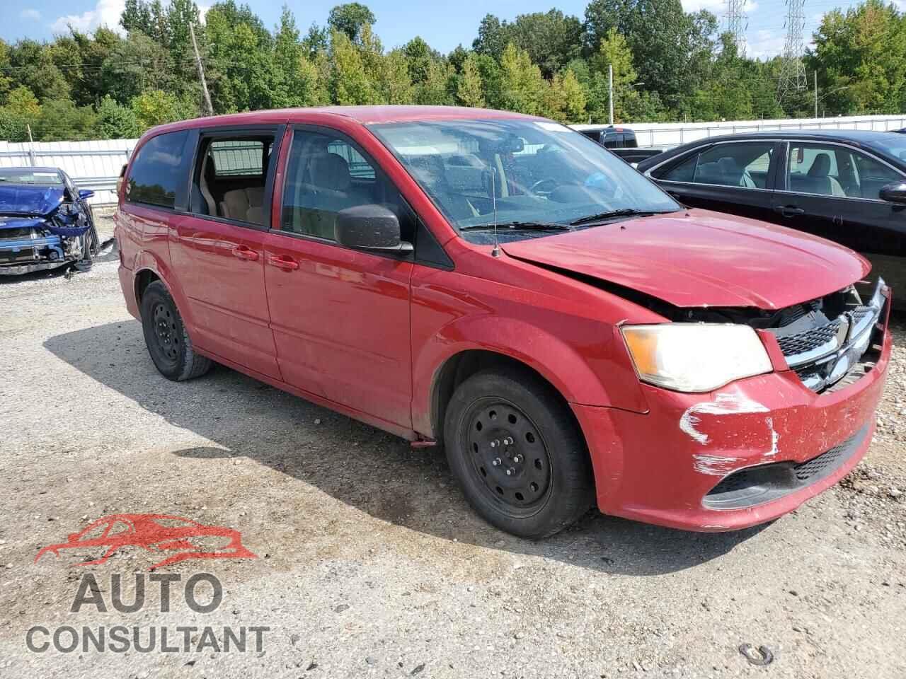 DODGE CARAVAN 2014 - 2C4RDGBG9ER451004