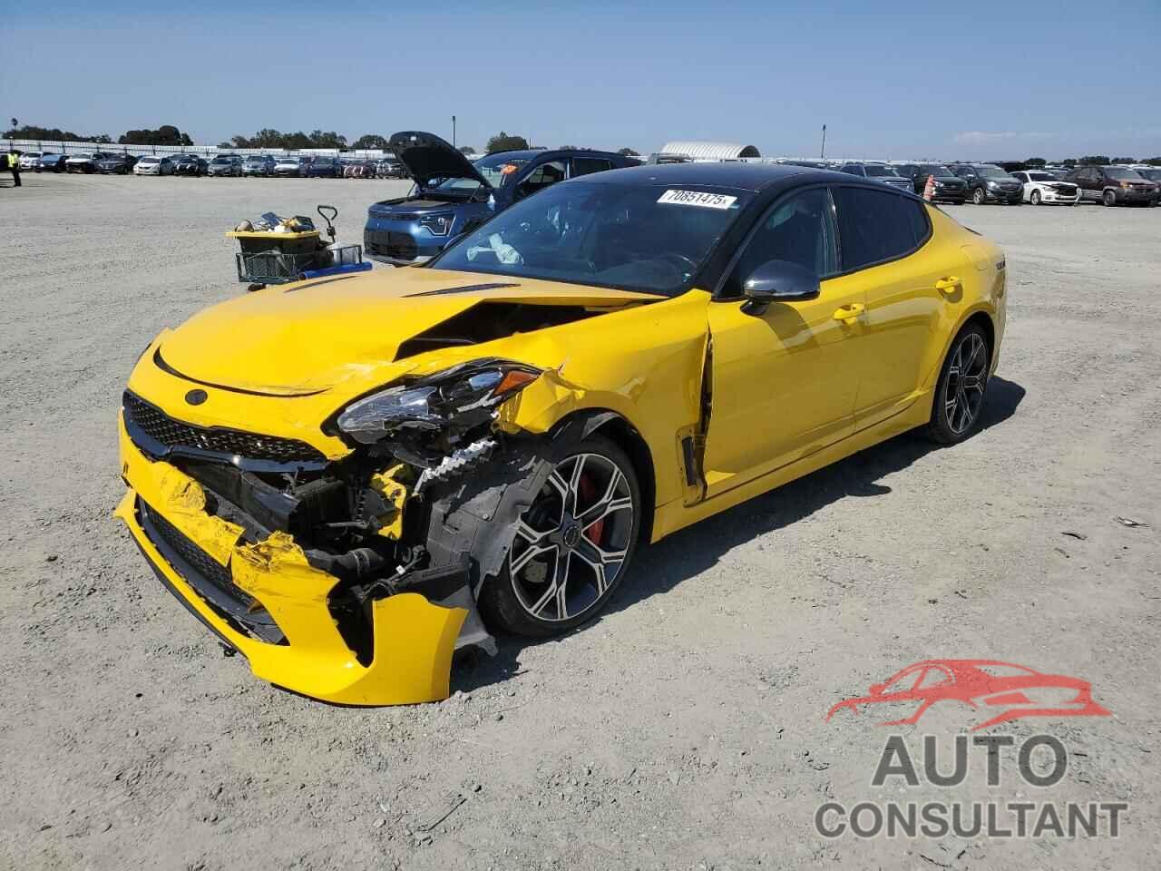 KIA STINGER 2018 - KNAE35LCXJ6020879