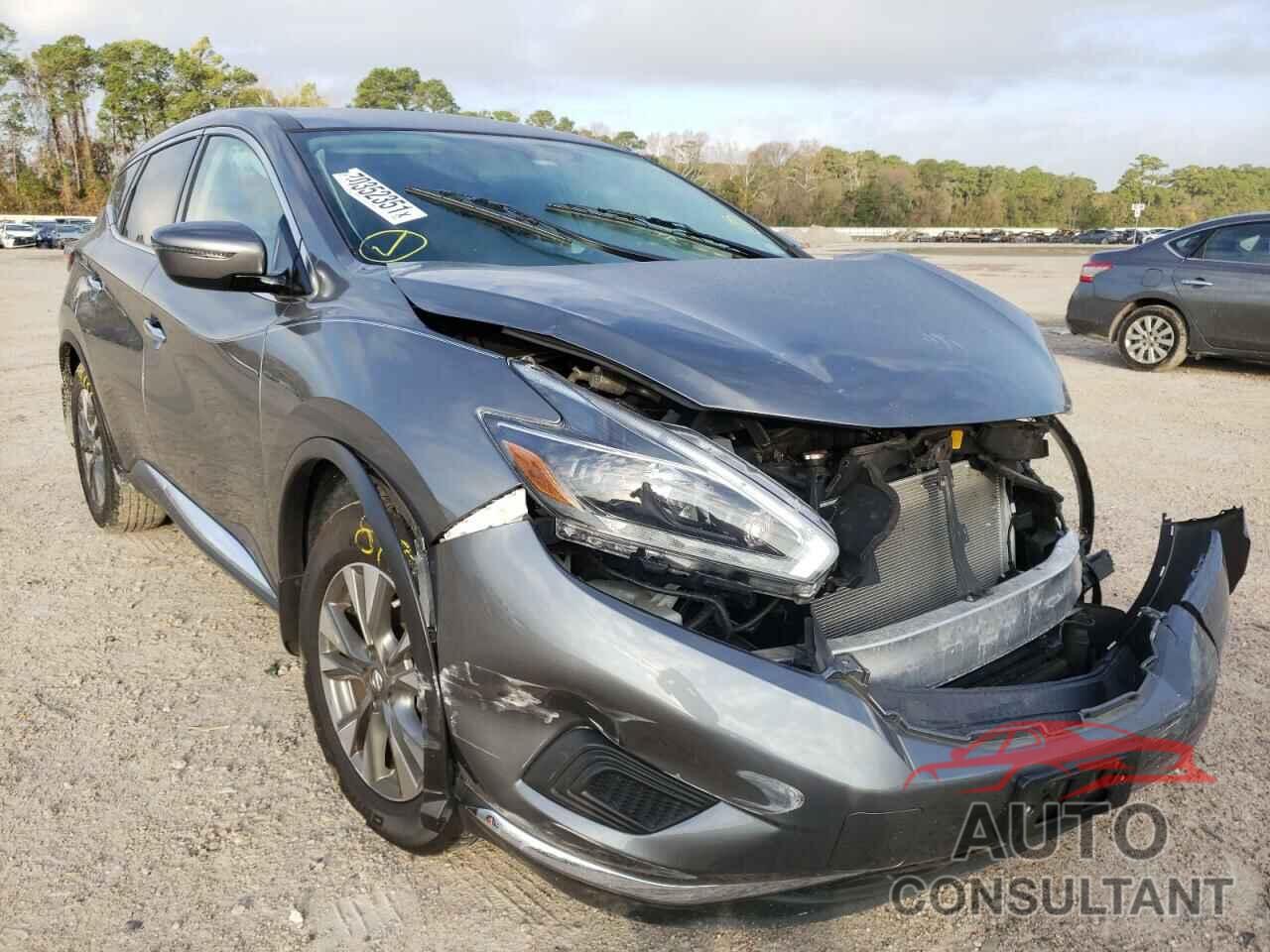 NISSAN MURANO 2018 - 5N1AZ2MH1JN141617