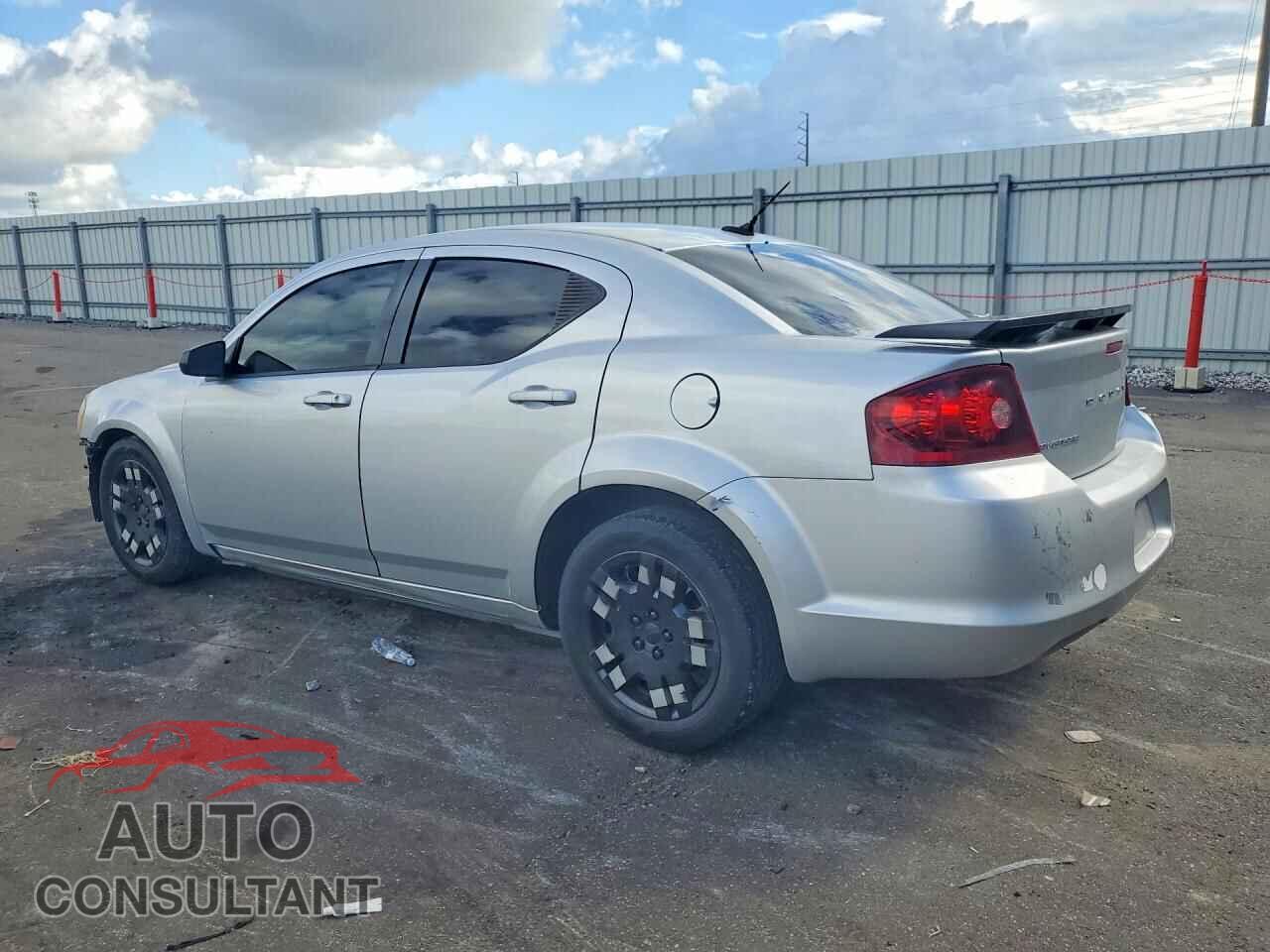 DODGE AVENGER 2012 - 1C3CDZAB0CN136257