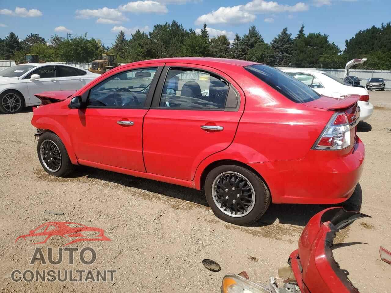 CHEVROLET AVEO 2009 - KL1TG56E69B299561