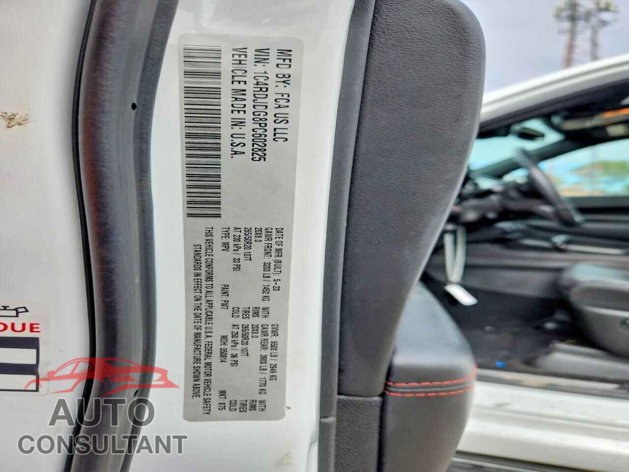 DODGE DURANGO 2023 - 1C4RDJDG8PC602825