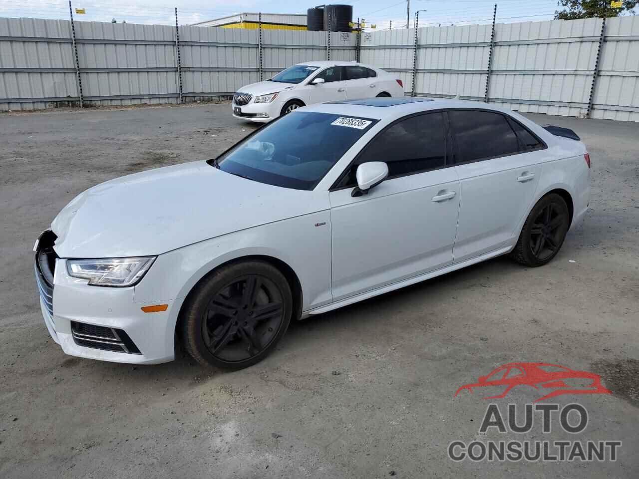 AUDI A4 2017 - WAULNAF47HN044250