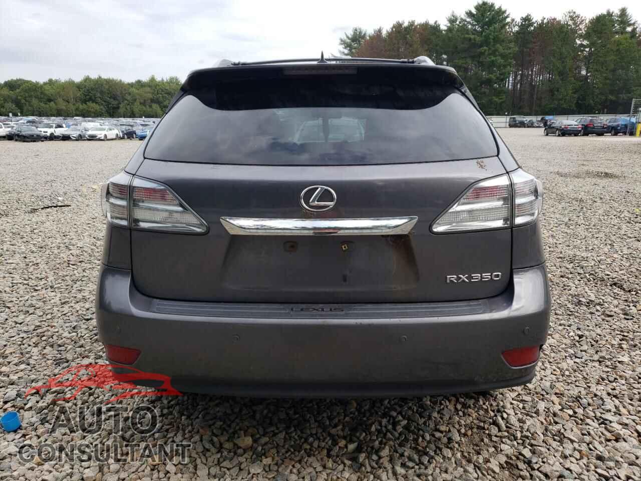 LEXUS RX350 2012 - 2T2BK1BA2CC121455