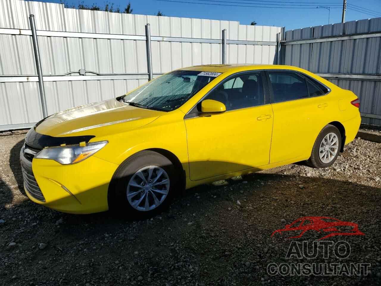 TOYOTA CAMRY 2017 - 4T1BF1FK2HU294295