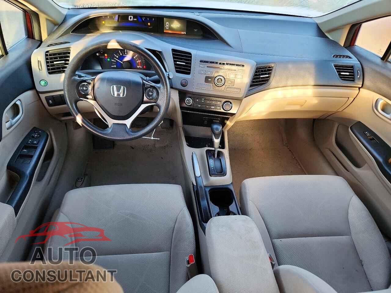 HONDA CIVIC 2012 - 19XFB2F55CE090664
