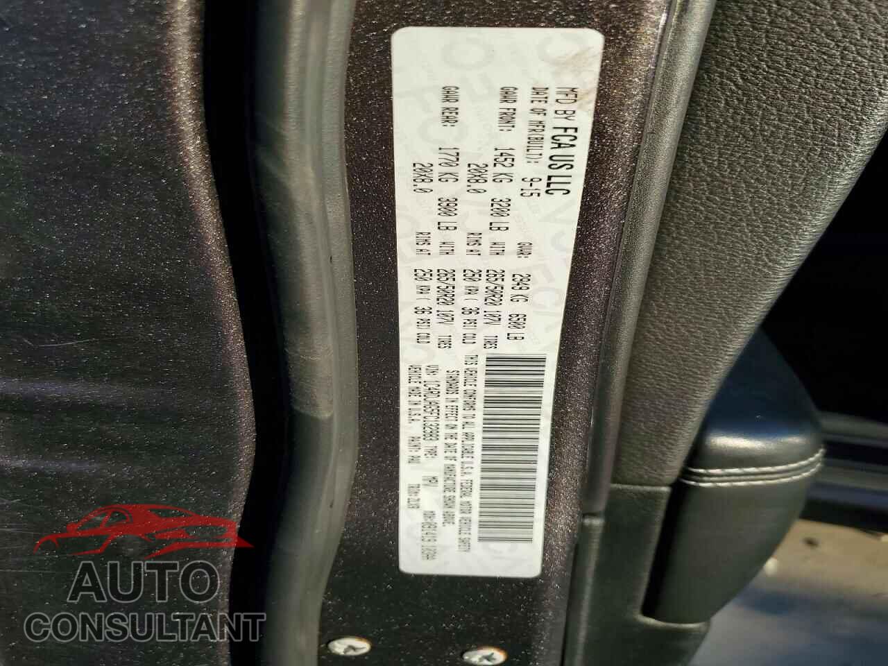 DODGE DURANGO 2015 - 1C4RDJAG5FC132983