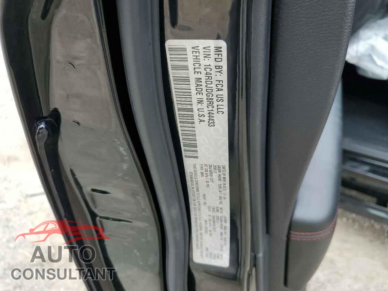 DODGE DURANGO 2024 - 1C4RDJDG8RC144433