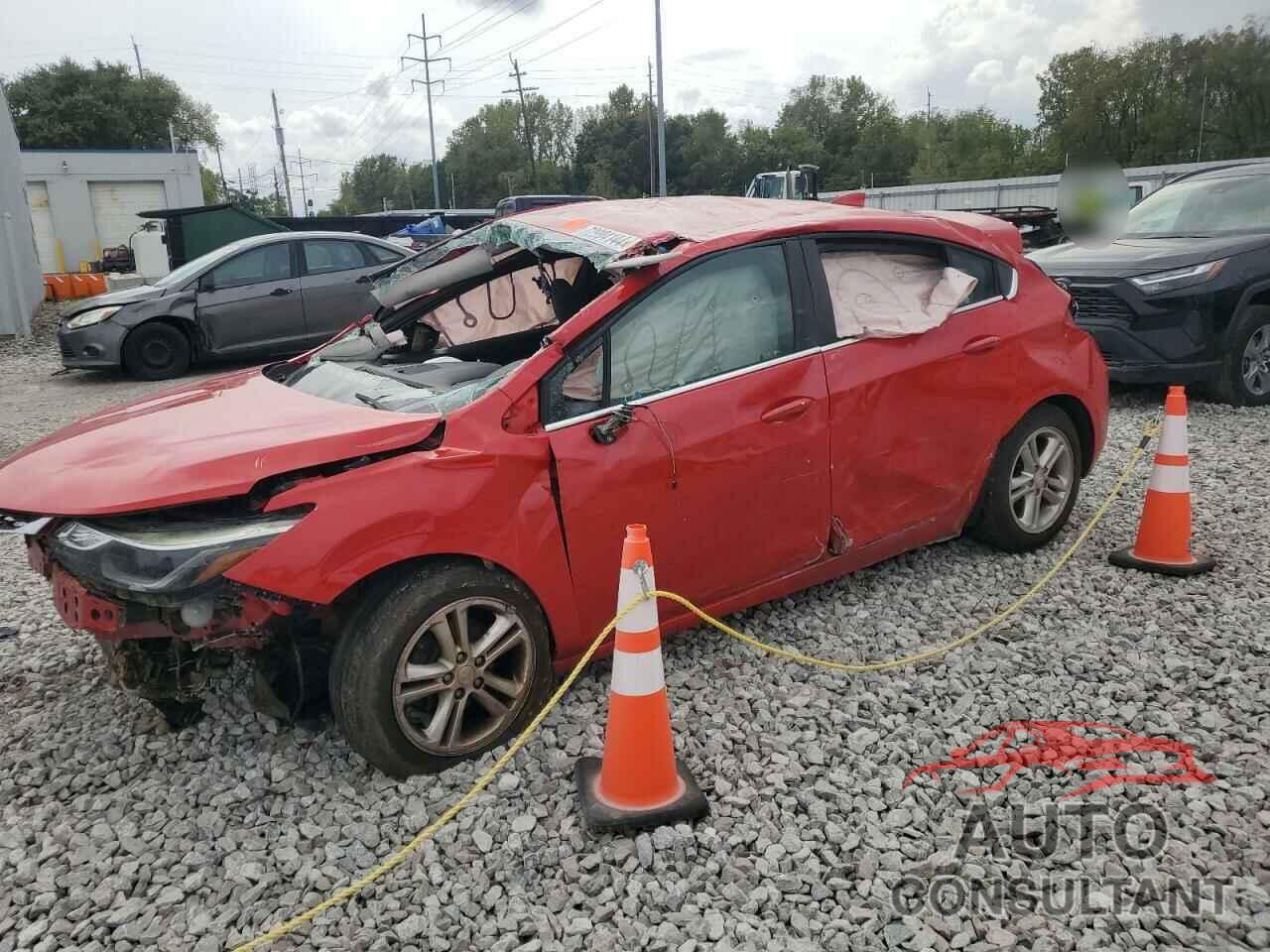 CHEVROLET CRUZE 2017 - 3G1BE6SM5HS587726