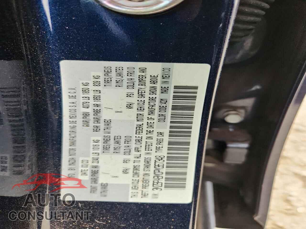 MAZDA 3 2023 - 3MZBPABM0PM367348