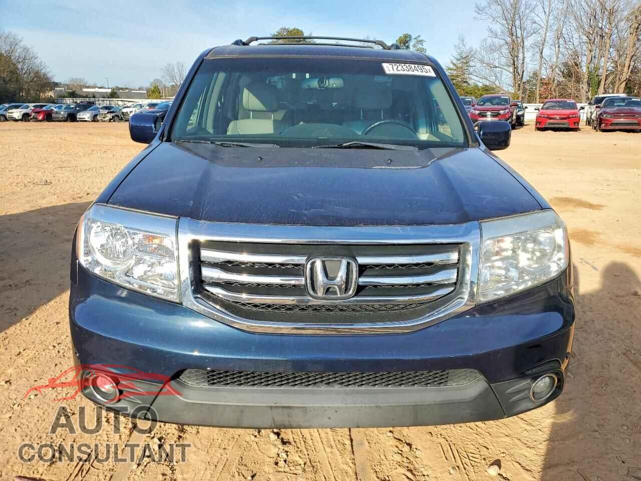 HONDA PILOT 2012 - 5FNYF4H93CB038033