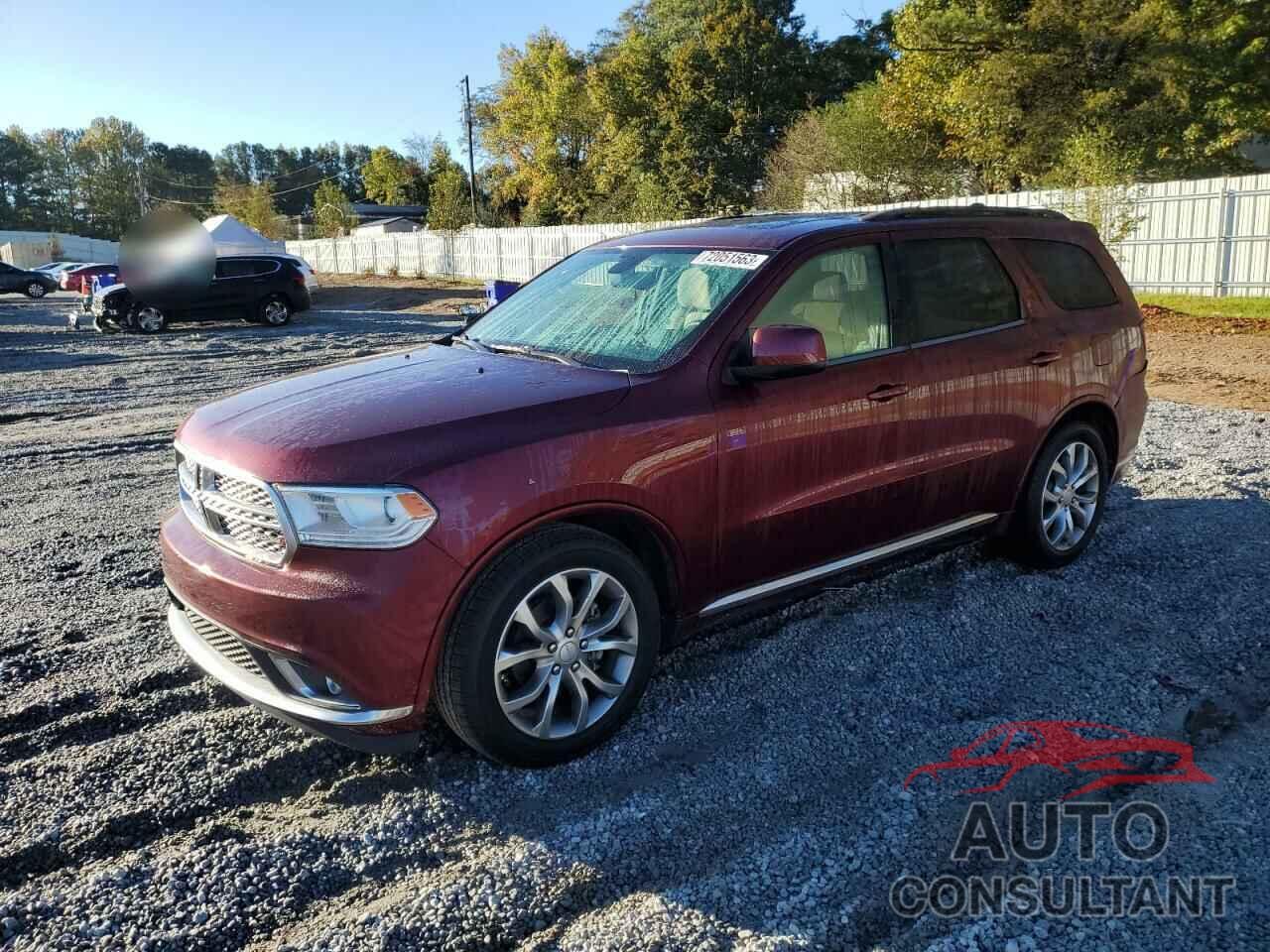 DODGE DURANGO 2017 - 1C4RDHAG5HC921257