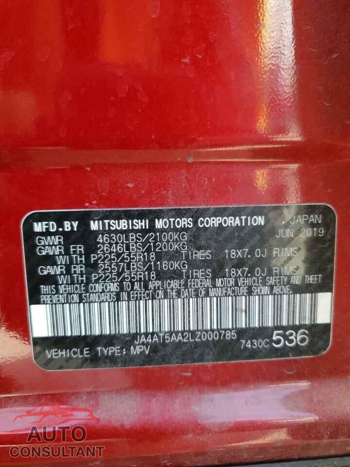 MITSUBISHI ECLIPSE 2020 - JA4AT5AA2LZ000785