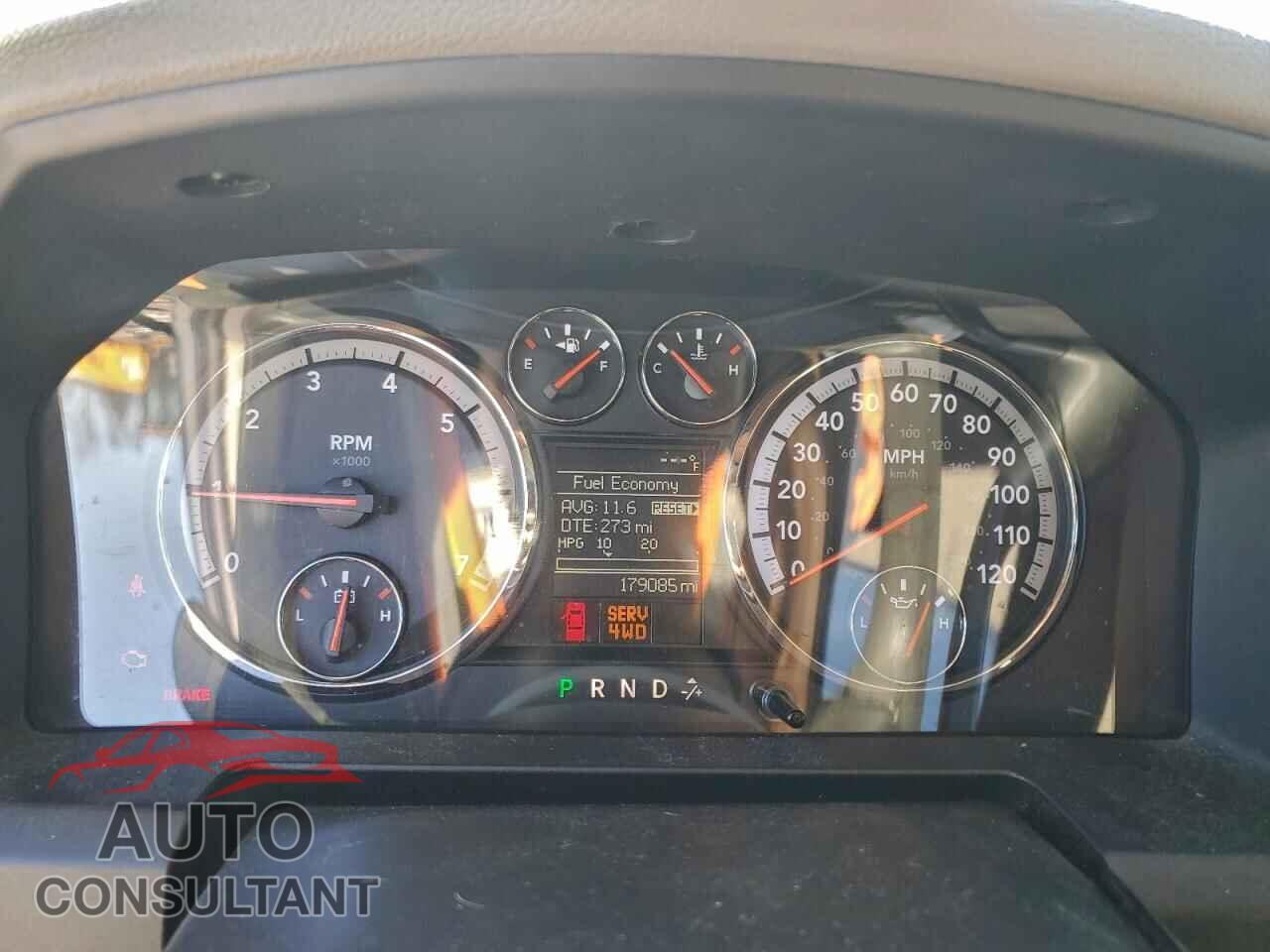 DODGE RAM 1500 2012 - 1C6RD7FT4CS252341